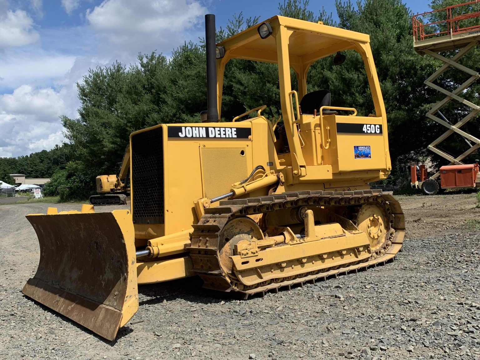 John Deere 450G Bulldozer Rental Arnold's Equipment Rentals