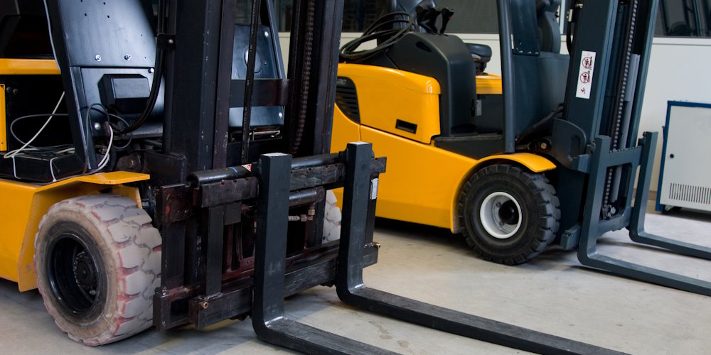 Fulcrum Of A Forklift