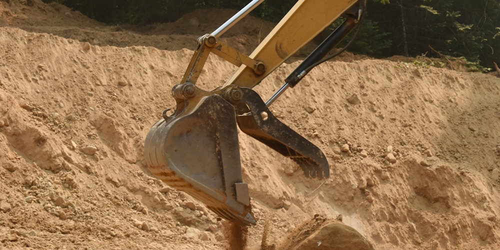 Thumb On An Excavator