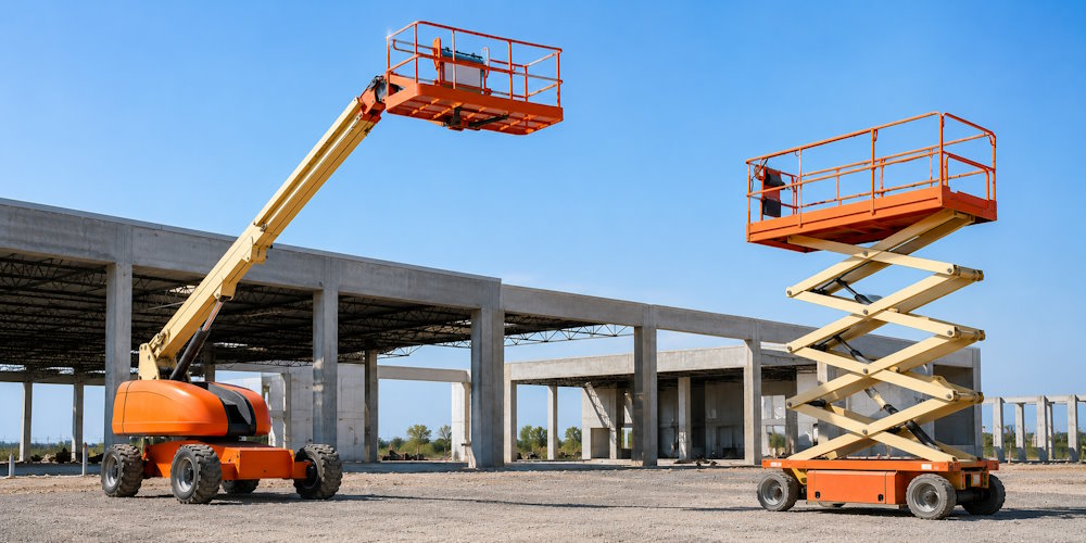 Boom Lift Vs. Scissor Lift